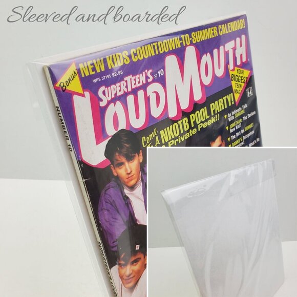 New Kids on Block Super Teen's Loud Mouth Magazine NKOTB 1990 Wear Unread Stock - Picture 4 of 13